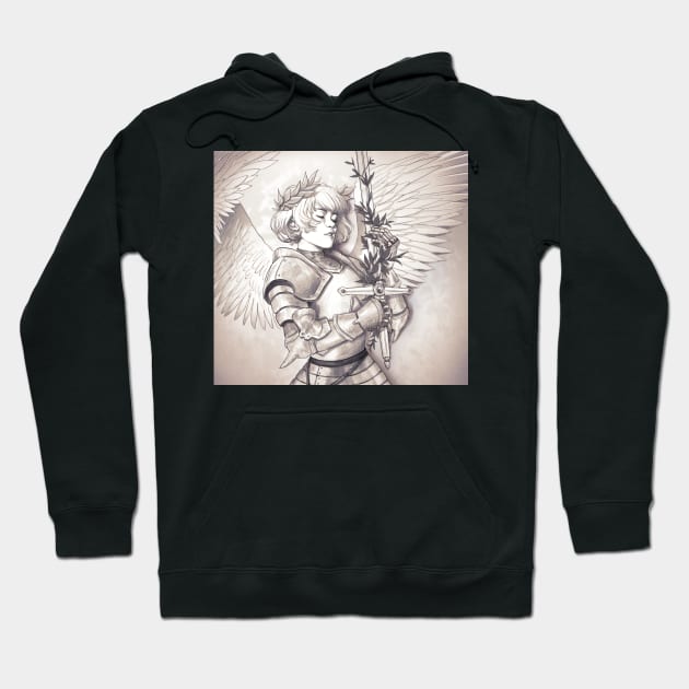 Jeanne of Arc Hoodie by Caro_Oliveira